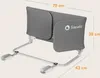 Lionelo LORA XL zábradlie na detskú postieľku, Jednoduchá a Náhľad obrázku produktu 7