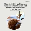 Marketing image with text and images of a dog. Náhled obrázku produktu