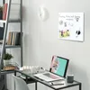 magnetická tabuľa Bremermann s bielou sklenenou prednou Náhľad obrázku produktu 2