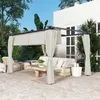 Outsunny Pergola jardin exterieur 3 x 4 m pergola Voir les images du produit 5