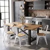 4x chaise de cuisine chaise de salle à manger en METAL Voir les images du produit 2