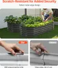 VEVOR Hochbeet aus Metall, 1190 x 595 x 420 mm, verzinkter Produktbild-Vorschau 4