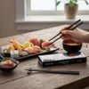 Essstäbchen aus Fiberglas – 10 Paar | schwarz, edel - Produktbild-Vorschau 5
