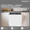 Exquisit PLUS Einbaugeschirrspüler 60 cm, Vollintegrierbar, Produktbild-Vorschau 3