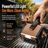 Elektrische Grillbürste 3000mAh mit LED-Licht, 800RPM Produktbild-Vorschau 4