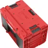 A red and black tool box is shown from a slightly elevated angle. Produktbild-Vorschau