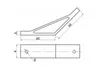 Winkel 3030-135°, Aluminium, eloxiert, I-Typ Nut 6,  B-Typ Produktbild-Vorschau 2