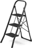 HIGHER Stahl-Klapptritt - 3 Stufen, schwarz Produktbild-Vorschau 2