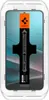 An instructional image showing how to apply a screen protector to a smartphone using a Spigen alignment tool. Anteprima dell’immagine prodotto