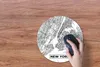 MuchoWow® Mauspad Mousepad New York - Stadtplan - Schwarz Produktbild-Vorschau 3