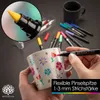 OfficeTree 12 x Porzellanstifte Spülmaschinenfest - 12 Produktbild-Vorschau 3