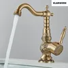 JULIAN | Premium Vintage hohe Badarmatur Messing Gold | Produktbild-Vorschau 2