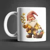 Gnom Ostern Ostereier Keramik Kaffeetasse Teetasse Tasse Produktbild-Vorschau 1