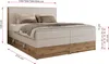 A bed with dimensions shown. Produktbild-Vorschau