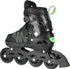 NH11912 A 2in1 Schwarz-Grün Größe M (35-38) Inline-Skates Produktbild-Vorschau 3