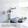 YAMAZAKI Tower 2-stöckiges Gewürzregal mit Schubladen, weiß Produktbild-Vorschau 4