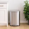 Cestino Relaxdays, 50 litri, da cucina, con secchiello Anteprima dell’immagine prodotto 3