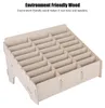 Boîte de rangement en bois pour plusieurs téléphones Voir les images du produit 6