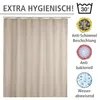 WENKO Tenda da doccia Vasca da bagno antimuffa Beige Anteprima dell’immagine prodotto 4