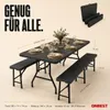 ONBEST Bierzeltgarnitur Woody | klappbar | 300kg | mit Produktbild-Vorschau 2