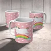 Mr. & Mrs. Panda Kaffeetasse Einhorn Regenbogen - Rot Produktbild-Vorschau 5