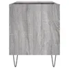 vidaXL Plattenschrank Grau Sonoma 85x38x48 cm Holzwerkstoff Produktbild-Vorschau 5