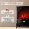 KAMINIO Kominek elektryczny LENI – elektryczny kominek z Podgląd zdjęcia produktu 3