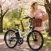 Qekud 26-B1 Elektrické městské kolo – motor 250W, baterie Náhled obrázku produktu 16
