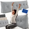 ELONEO Coussin dorsal largeur 160 cm, coussin en forme de Voir les images du produit 1