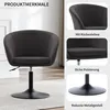 Duhome Cocktailsessel aus Samt Loungesessel Produktbild-Vorschau 3