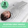 Pomysłowy bawełniany otulacz dla niemowląt SwaddleMe Podgląd zdjęcia produktu 2