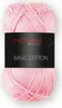 A ball of pink yarn with a black label. Produktbild-Vorschau