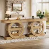 Tribesigns 105 cm Konsolentisch im Landhausstil, 3-stufiger Produktbild-Vorschau 8