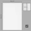 Belle Vous 7er Pack Leinwand zum Bemalen Set - Keilrahmen Produktbild-Vorschau 5