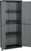 Kunststoffschrank Jolly 68 cm x 166 cm x 39 cm Dunkelgrau, Produktbild-Vorschau 8