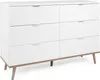 finori Göteborg 2 Kommode, weiß / Nachbildung Sonoma Eiche Produktbild-Vorschau 5