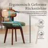 Set di 2 poltrone girevoli a 360°, con schienale in rattan, Anteprima dell’immagine prodotto 6