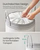 SONGMICS Wäschekorb, 60 L Wäschesammler, Aufbewahrungskorb Produktbild-Vorschau 4