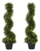 Outsunny, set van 2 kunstcederstruiken, groot, 90 cm, Productafbeelding-voorbeeld 1
