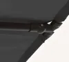 vidaXL Parasol avec mât en aluminium 180x110 cm Anthracite Voir les images du produit 15