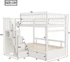 MODFU Lit Superposé 90x200 cm - Lit Double avec Rangement Voir les images du produit 7
