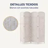 IvoQ Separador de ambientes plegable - 4 paneles - 170 x Vista previa de la imagen del producto 5