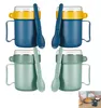 4er-Pack mikrowellengeeignete Suppenbecher mit Deckel, Produktbild-Vorschau 1