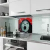 Küchenrückwand Spritzschutz Glas mit Motiv Schreiende Produktbild-Vorschau 2