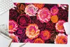 MuchoWow® Schreibtischunterlage Rosen - Muster - Blumen Produktbild-Vorschau 5