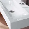 doporro Lavabo à Poser Blanc Vasque Suspendu en Céramique Voir les images du produit 5