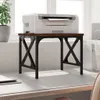 vidaXL Stojan na tiskárnu hnědý dubový vzhled 40x30x31 cm Náhled obrázku produktu 2