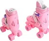 pattini a rotelle 2 in 1, rosa, per bambini, adulti, Anteprima dell’immagine prodotto 2