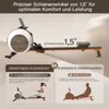 MOBI FITNESS Luka Rameur pour la maison, rameurs Bluetooth Voir les images du produit 6