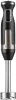 A studio shot of a black and silver immersion blender against a white background. Podgląd zdjęcia produktu